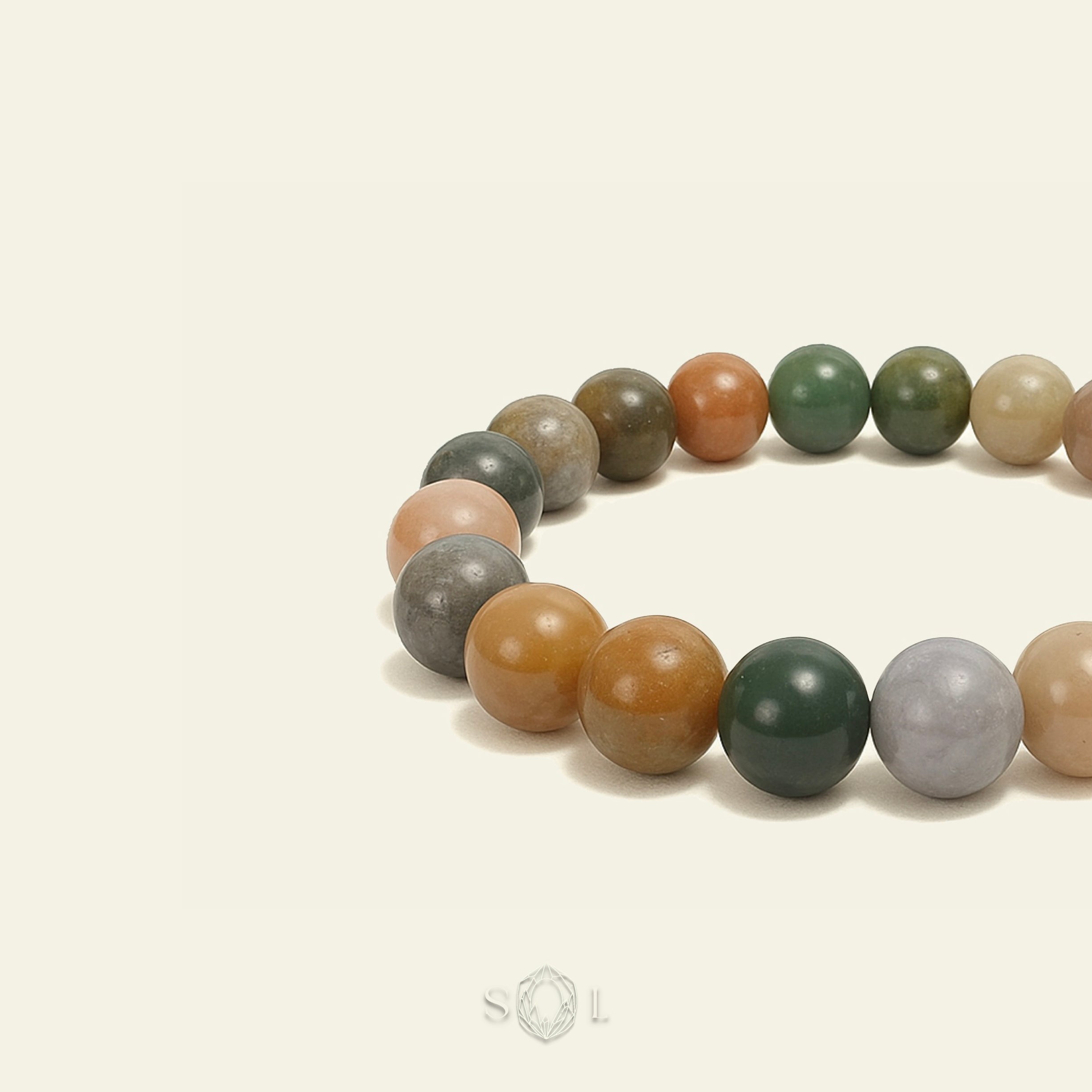 Indian Agate Bracelet